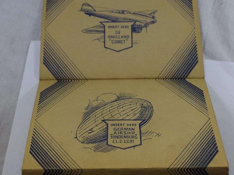 Vintage Speed Marvels of 1936 Post Card Album, Empty — image 4