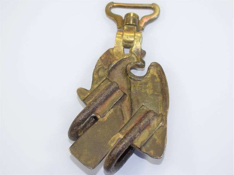 Very Nice Original WW1 Imperial German Eagle Drum Hanger — image 3