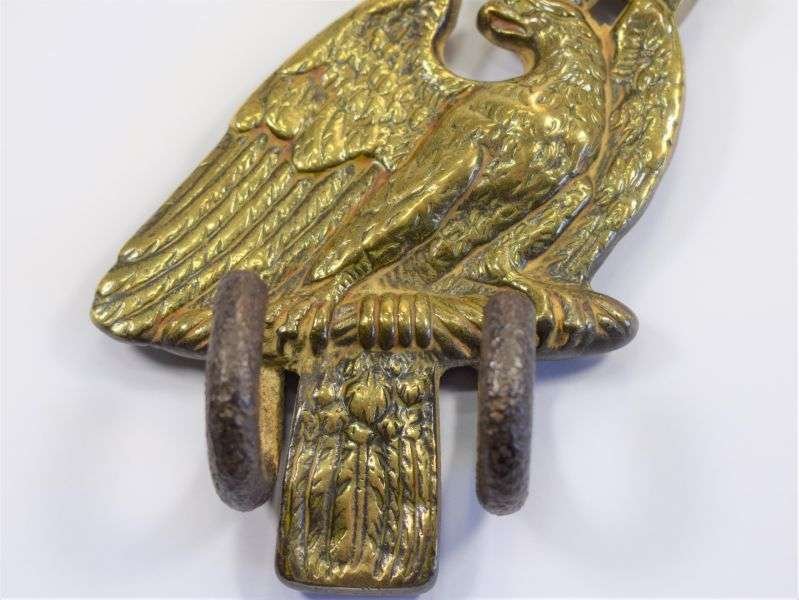 Very Nice Original WW1 Imperial German Eagle Drum Hanger — image 4