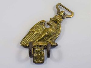 Very Nice Original WW1 Imperial German Eagle Drum Hanger