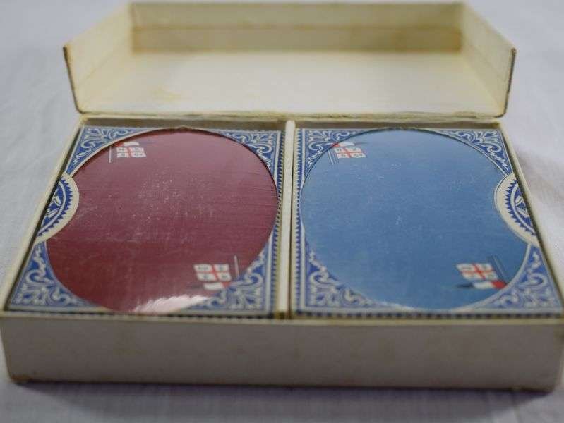 Excellent Unopened Set of Vintage Playing Cards New Zealand Shipping Co — image 7