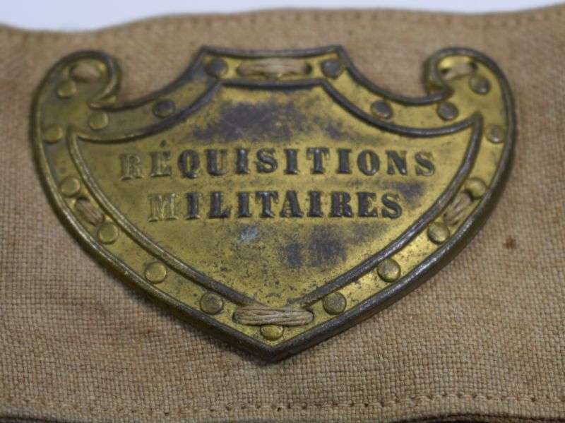 WW1 WW2 French Armlet Requisitions Militaires — image 4