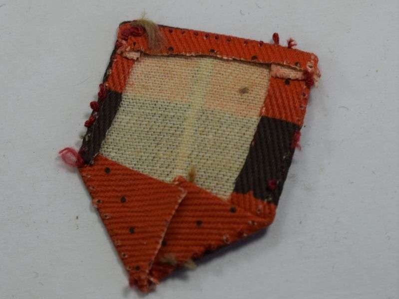 Vintage TA Troops printed Cloth Badge — image 2