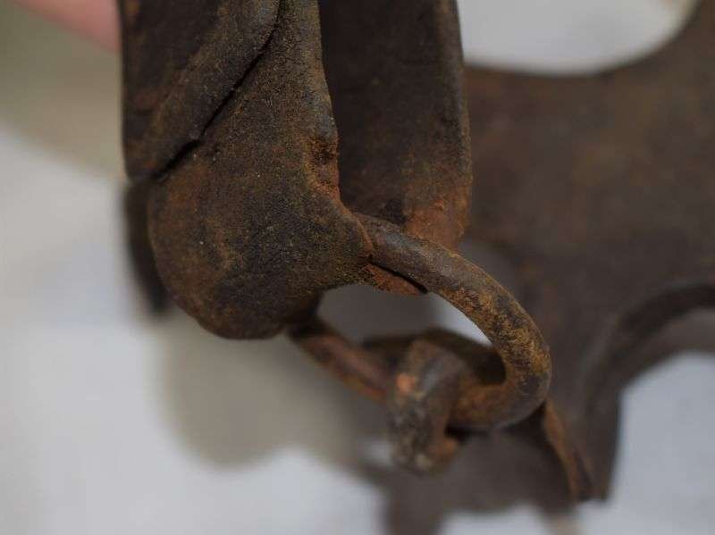 Original WW1 German? Snow/Ice Crampons with Boot Attachment Straps — image 7