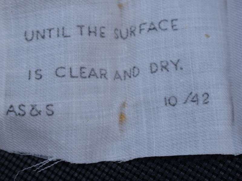 117) WW2 Outfit Anti-Dimming MKVI For Cleaning Respirator RAF Goggles Lenses ETC 1942 — image 3