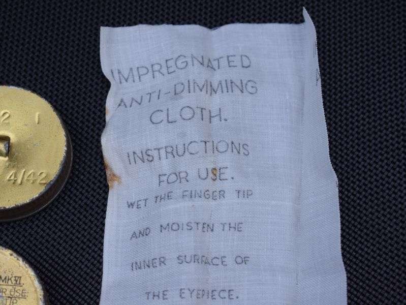 117) WW2 Outfit Anti-Dimming MKVI For Cleaning Respirator RAF Goggles Lenses ETC 1942 — image 5