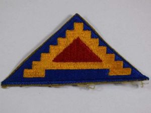 Original WW2 US 7th Army Cloth Badge