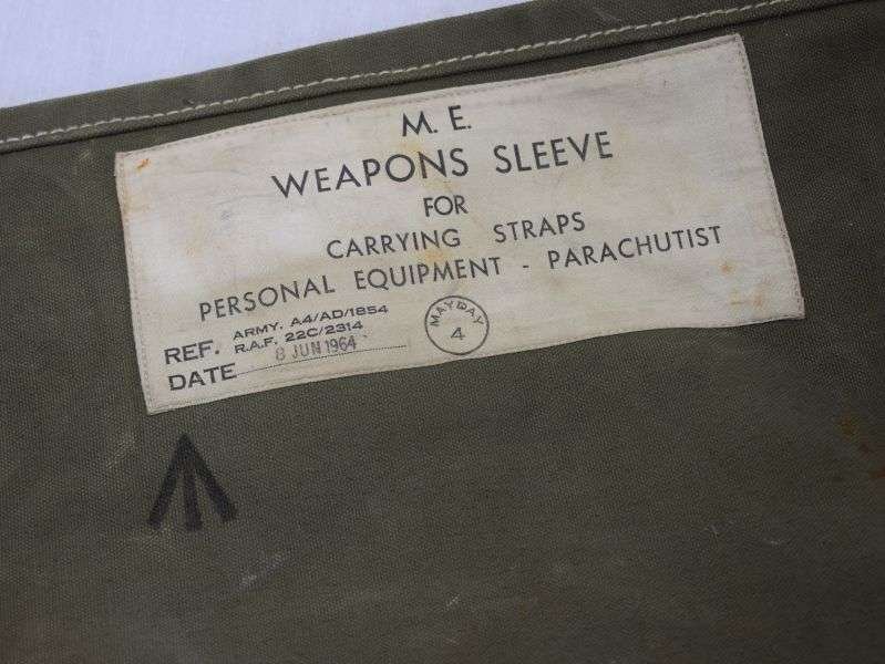 British Army Parachutist Weapons Sleeve Dated 1964 — image 5