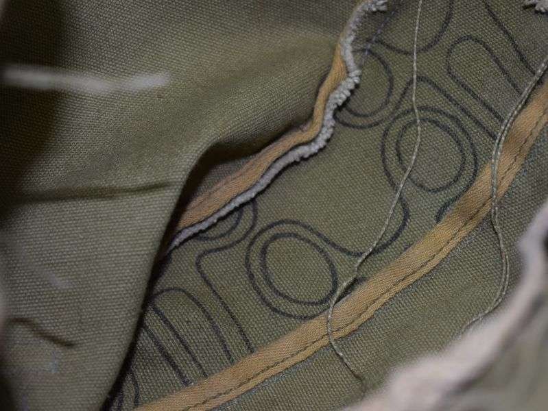 Unusual Post WW2 Small Knapsack Made From WW2 German & US Army Items — image 2