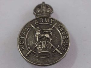 11 Excellent WW2 British Royal Army Reserve Lapel Badge Hallmarked …