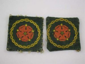 WW2 Printed Lancs & Border District Cloth Insignia