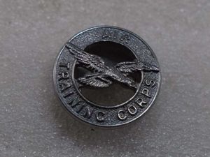 WW2 Air Training Corps Lapel Badge by J.R.Gaunt