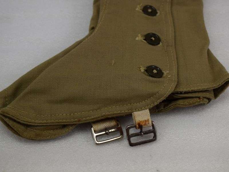 Un-Issued WW2 ATS Tropical Issue KD Spats Anti-Mosquito 1944 — image 2