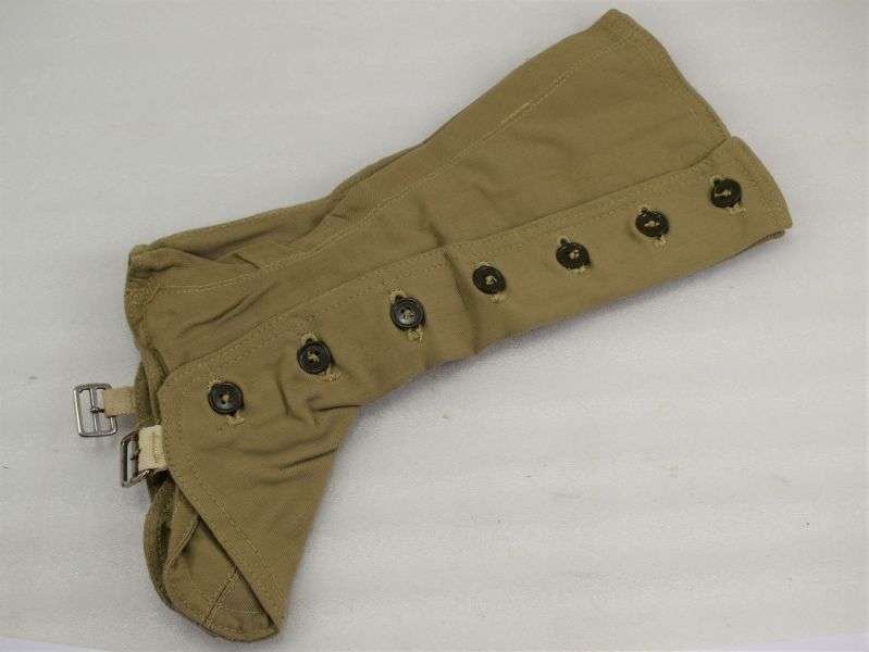 Un-Issued WW2 ATS Tropical Issue KD Spats Anti-Mosquito 1944 — image 3