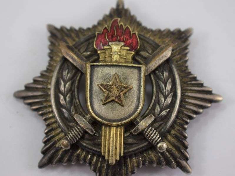Vintage Yugoslavian? Silver Breast Badge Award — image 2