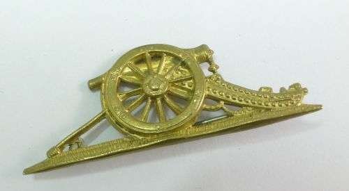 9 WW1 WW2 Royal Artillery Field Gun Pin Brooch — image 2