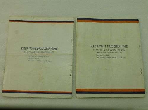 Pair of Royal Sussex Quebec Day Programs 1958 & 1952 — image 7