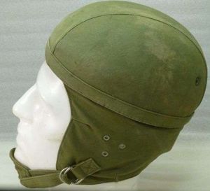 Vintage 1950s French Military Para Helmet