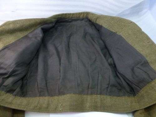 Post WW2 RA 3rd Infantry Officers Tailor Made BD Blouse — image 2