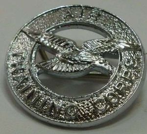 WW2 Air Training Corps Pin on Badge