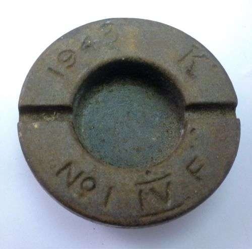 44 WW2 British Army Artillery Shell Transport Cap 1943 — image 2