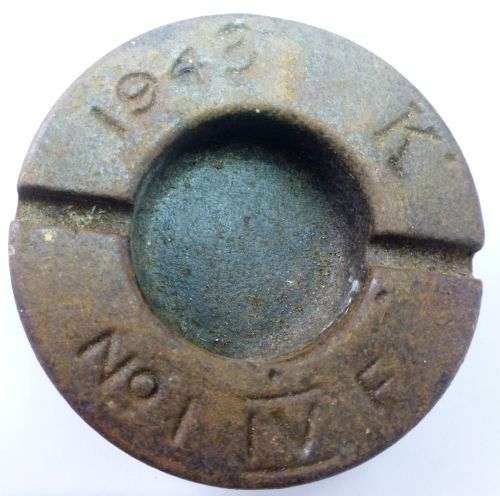 44 WW2 British Army Artillery Shell Transport Cap 1943 — image 3