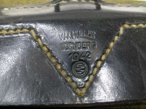 WW2 German Army SS Marked Tournister Back Pack — image 12