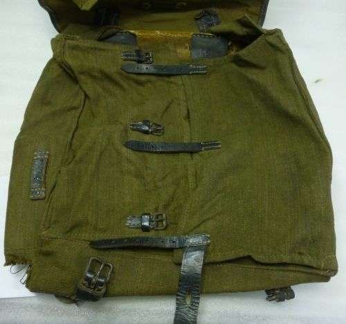 WW2 German Army SS Marked Tournister Back Pack — image 7