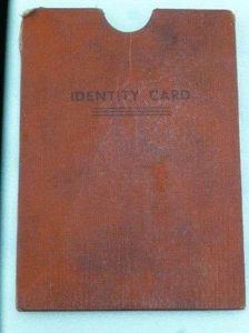 32 WW2 British Civilian Identity Card Wallet