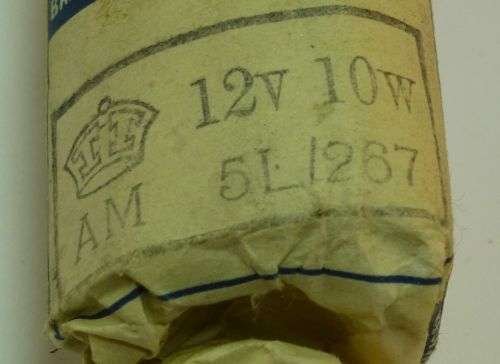 WW2 RAF AM Marked 12V 10W Light Bulb — image 3