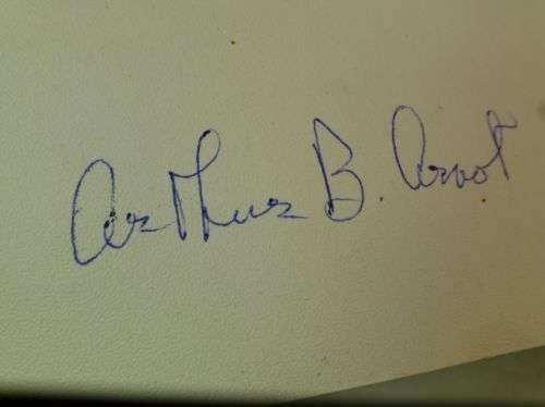 Lyrics From Libya & Lifetime Lyrics Signed By Author A.B.Arnot — image 4