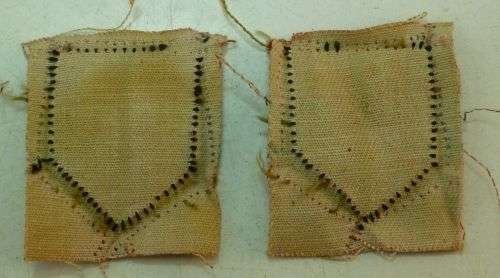 5 Pre WW2 Post WW2? Territorial Army Troops Printed Insignia — image 4