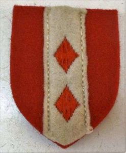 48 Original WW2 British Army 2nd Infantry Brigade Cloth Badge