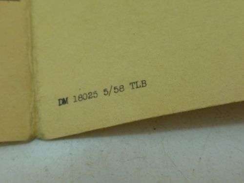 Group of late 1950s – 1960s paperwork, booklets etc — image 21