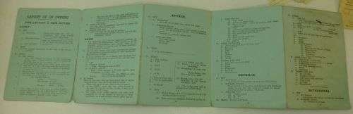 Group of late 1950s – 1960s paperwork, booklets etc — image 24