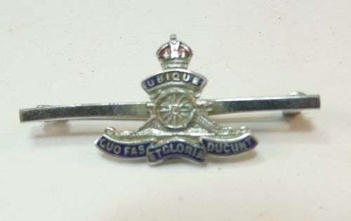 WW1 WW2 Royal Artillery Sweetheart Brooch — image 2