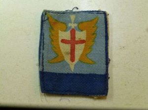 WW2 Allied Land Forces South East Asia Cloth Badge