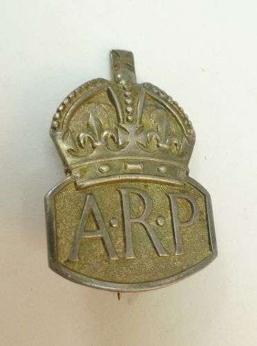 30 WW2 British ARP Woman's Pin Back Badge — image 3