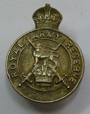 52 Sterling Silver Royal Army Reserve Lapel Badge — image 2