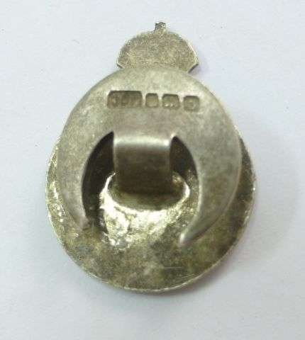51 Hallmarked Silver Royal Army Reserve Lapel Badge — image 3