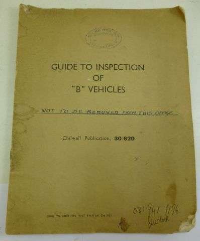 1943 Guide to Inspection B Vehicles — image 2