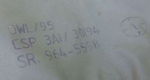 British Army Manufacturers Sample 30mm Gun Cover — image 4