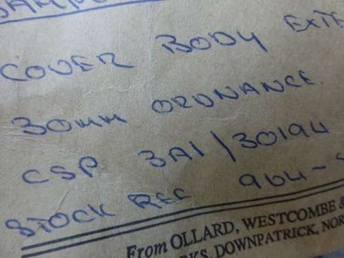 British Army Manufacturers Sample 30mm Gun Cover — image 6