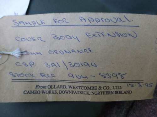 British Army Manufacturers Sample 30mm Gun Cover — image 7