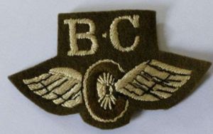 WW2 British Bren Gun Carrier Driver Qualification Badge