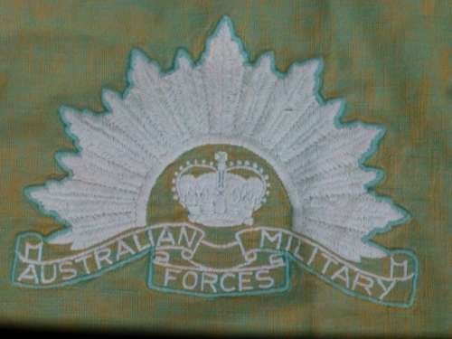 Post WW2 Australian Military Forces Table Cloth Sheet — image 2