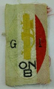 46 Original WW2 Italian ONB Fascist Youth Group Badge