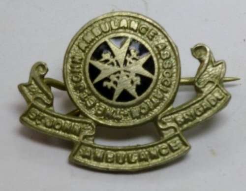 Vintage St John Ambulance Brigade Pin Badge — image 2