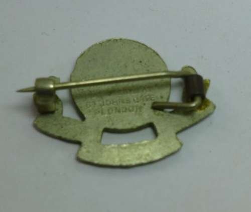 Vintage St John Ambulance Brigade Pin Badge — image 3