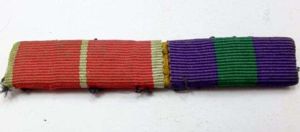 Full Size British Army Medal Ribbons Military OBE & GSM